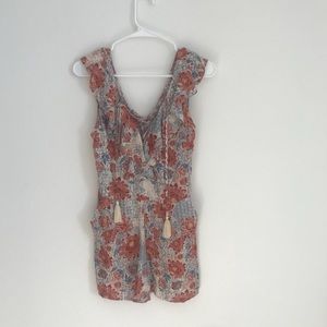 Pacsun Floral Romper